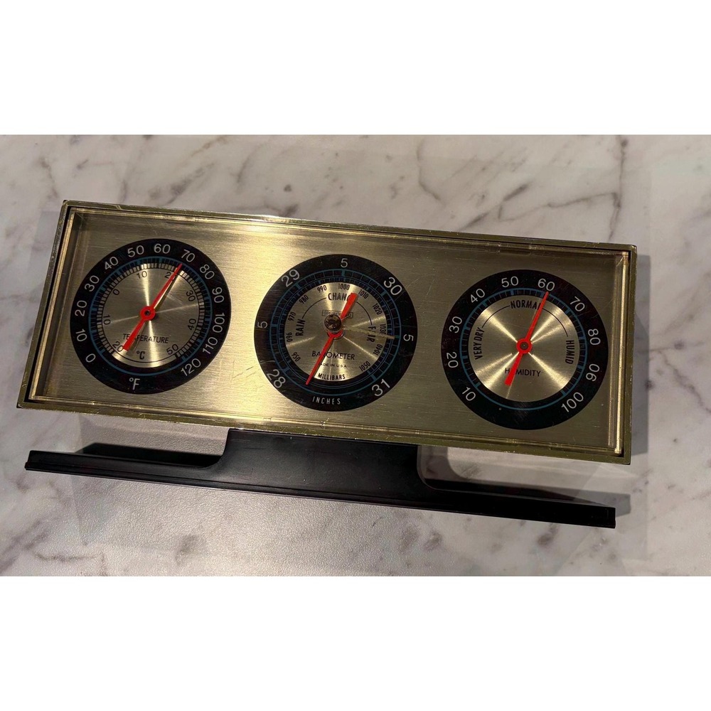 VTG Weather Temperature Barometer Humidity Home Instrument Office Science School